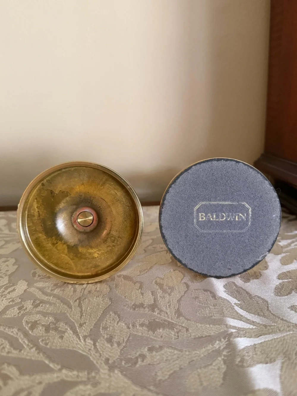Baldwin Solid Brass Candlesticks Set of 2 | Classic Traditional Taper Holders